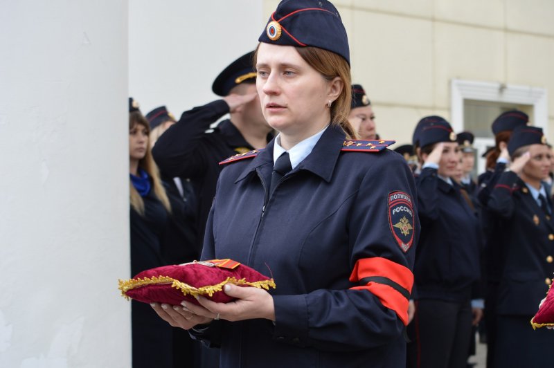 В Щёлково прошла церемония прощания с погибшим при исполнении служебного долга сотрудником полиции Сергеем Ефименко